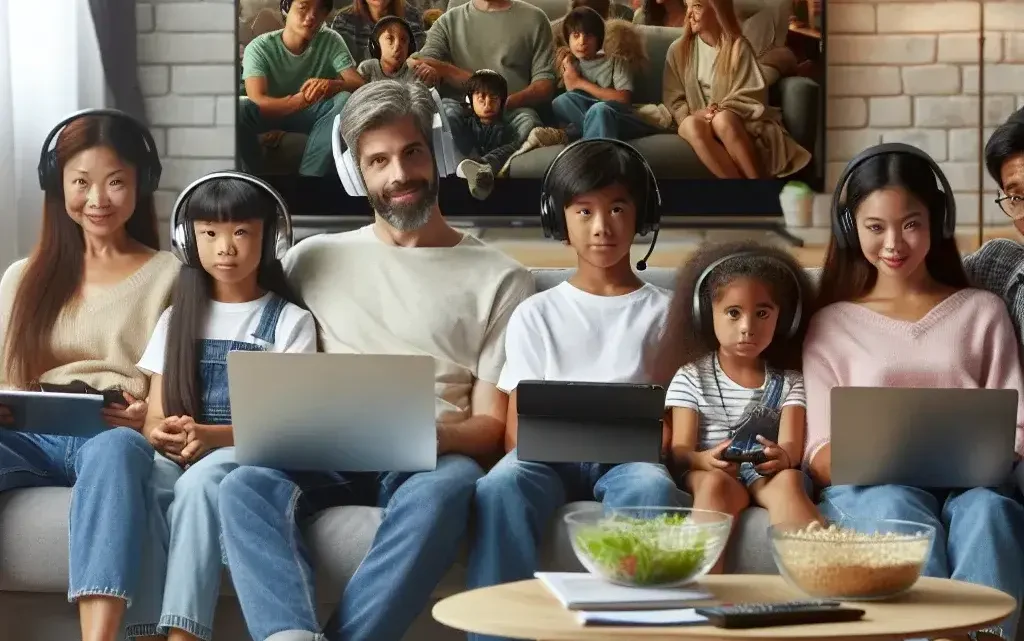 "Screenshot of HBO Max interface showcasing simultaneous streaming feature with synchronized commentary tracks, highlighting user-friendly design and new viewing experience."