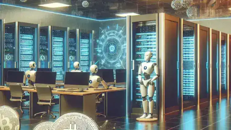 "Oracle CEO discussing $500 billion investment in AI infrastructure at press conference, highlighting the company's commitment to advanced technology and innovation."