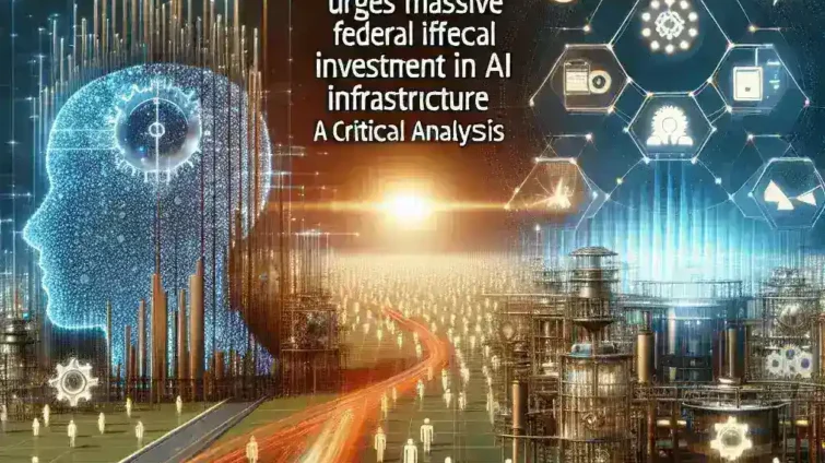 "Graph illustrating the proposed federal investment distribution for AI infrastructure, highlighting key sectors and projected growth, featured in the article 'New Report Urges Massive Federal Investment in AI Infrastructure: A Critical Analysis.'"