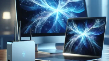 How do you install a network adapter on a computer?