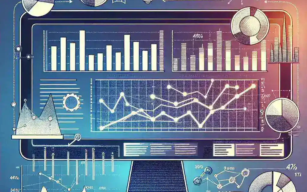 "Graph illustrating web traffic trends over time, showcasing data-driven analytics techniques to improve website performance in the article 'Best Ways to Visualize Web Traffic Trends: Complete Guide to Data-Driven Analytics.'"