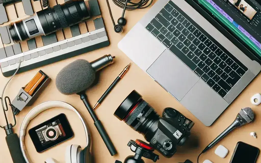 "Content creator using streaming software to broadcast pre-recorded video as live stream for engaging audience"